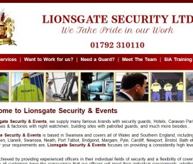 Lionsgate Security, Swansea