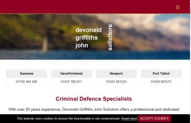 Devonald Griffiths John Solicitors Ltd, Swansea